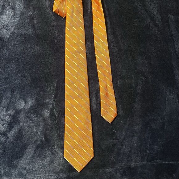 Vintage DNKY Men’s Orange Tie - Picture 1 of 6